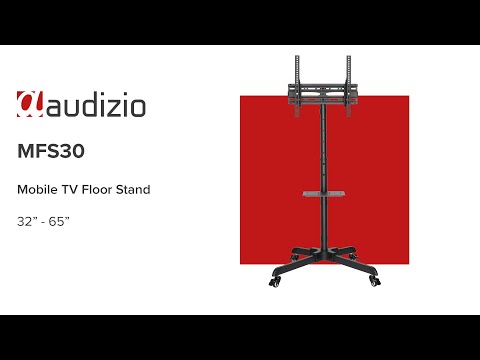 Audizio MFS30 - Soporte de Suelo Portátil para TV de 32 a 65 Pulgadas