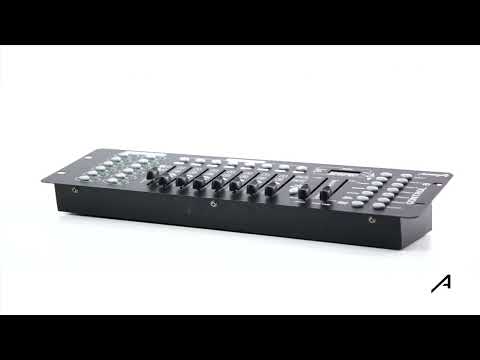 Audibax CONTROL 8 - Controlador DMX de 192 canales con 30 bancos y 240 escenas