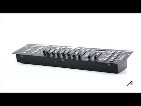 Audibax CONTROL 8 - Controlador DMX de 192 canales con 30 bancos y 240 escenas
