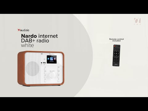 Audizio Nardo - Radio Digital con Internet, DAB+, FM y Bluetooth