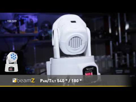 beamZ MHL74 - Cabeza móvil LED Wash 7x 10W Blanco