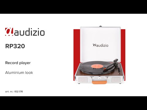 Audizio RP320 - Giradiscos de Alta Calidad con Diseño de Maleta y Acabado en Aluminio