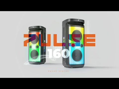 Fenton Pulse160 - Party Speaker Portátil 320W con Luces LED y Bluetooth 5.3