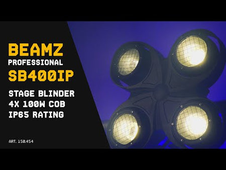 beamZ Pro SB400IP - Cegadora y Estrobo LED COB de Alta Potencia para Exteriores