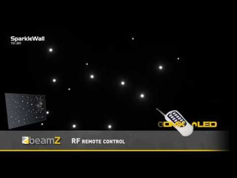 BeamZ SPW96C - Cortina de Estrellas LED Blanco Frío 3x2m con Controlador