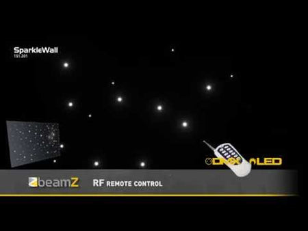 BeamZ SPW96C - Cortina de Estrellas LED Blanco Frío 3x2m con Controlador