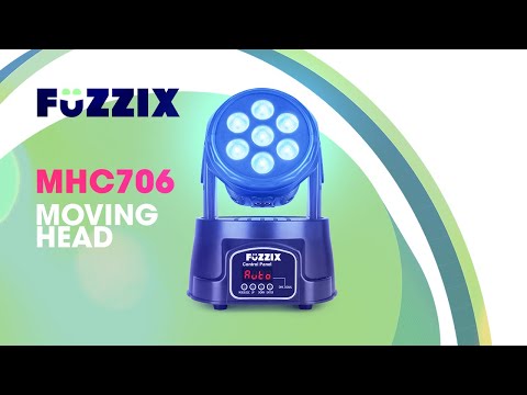 Fuzzix MHC706 - LED Wash Cabeza Móvil