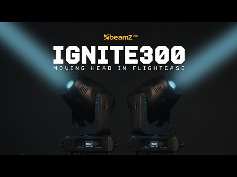 beamZ Pro IGNITE300 - Cabeza móvil LED BSW 3-en-1 de 300W