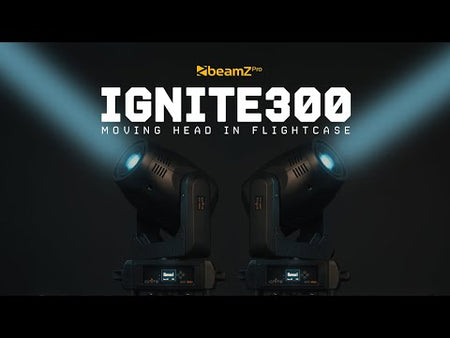 beamZ Pro IGNITE300 - Cabeza móvil LED BSW 3-en-1 de 300W