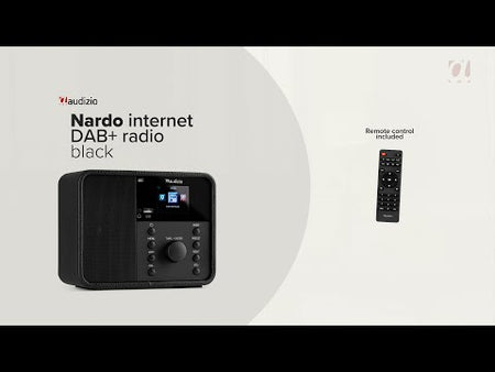 Audizio Nardo - Radio de Internet con DAB+, FM y Bluetooth
