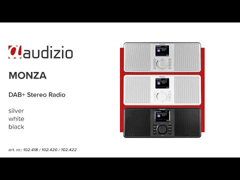 Audizio Monza - Radio Estéreo DAB+/FM con Bluetooth en Negro
