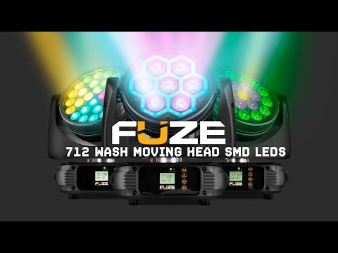 beamZ Fuze712 - Cabeza móvil LED Wash con efecto SMD, 7x 12W 4-en-1