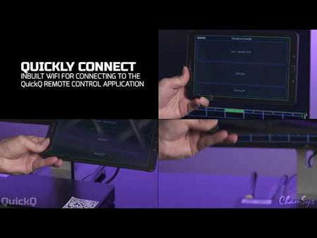 ChamSys QuickQ Rack - Controlador de iluminación DMX para instalaciones