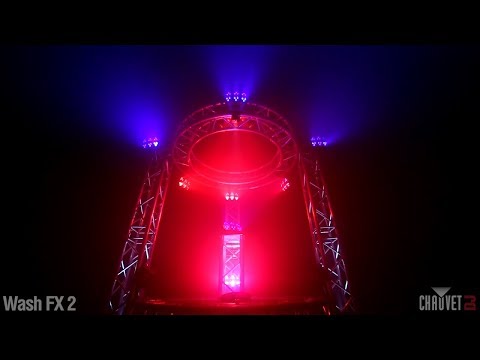 CHAUVET DJ Wash FX 2 - Efecto wash RGB+UV de 18 LED