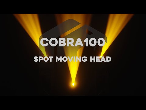 beamZ Cobra Wash100 - Cabeza móvil LED CW/WW con anillo LED