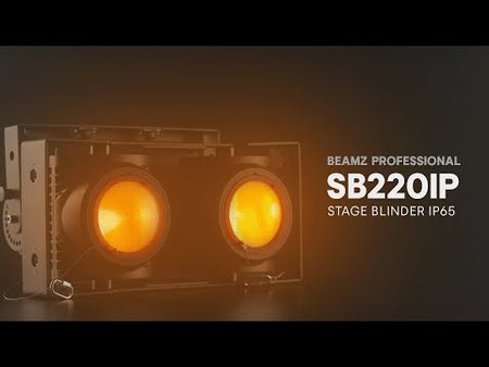 beamZ Pro SB220IP - Cegadora de Escenario Profesional LED WW/Ámbar con IP65