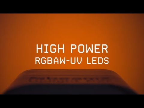 beamZ BBP96SW - PAR a batería 6×12 W RGBAW-UV con DMX inalámbrico Eazylink (hasta 9 h, carcasa blanca)