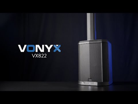 Vonyx VX822 - Sistema de Sonido Profesional en Columna 1800W