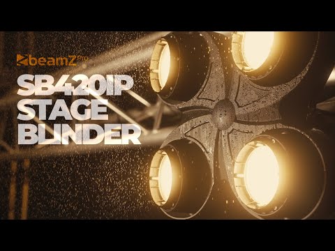 beamZ Pro SB420IP - Cegadora de Escenario Profesional IP65 WW/Ámbar