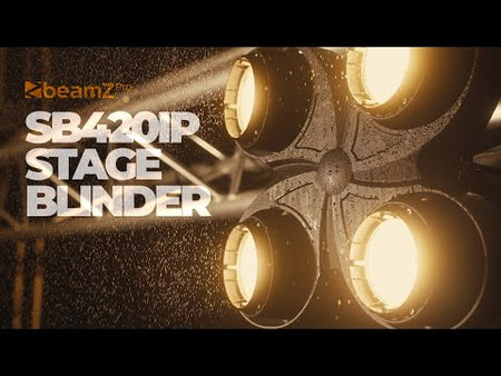 beamZ Pro SB420IP - Cegadora de Escenario Profesional IP65 WW/Ámbar