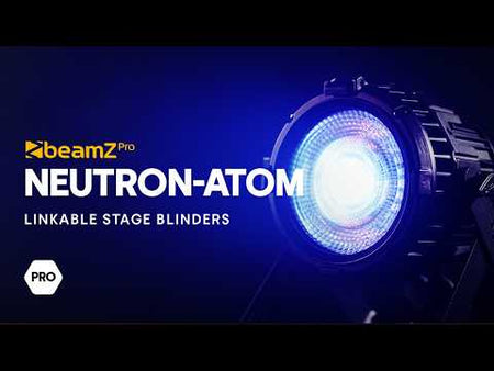 beamZ Pro NEUTRON-ATOM FC - Luminaria híbrida LED 200W RGBAL IP65 linkable para blinder, strobe y pixel mapping