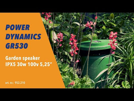 Power Dynamics GS530 - Altavoz de Jardín Omnidireccional 100V 30W