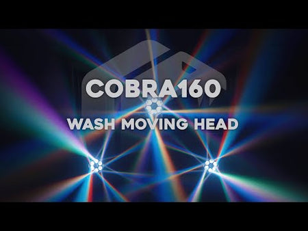 beamZ Cobra 160 - Cabeza móvil LED Spot con Bee Eye y 6x10W RGB