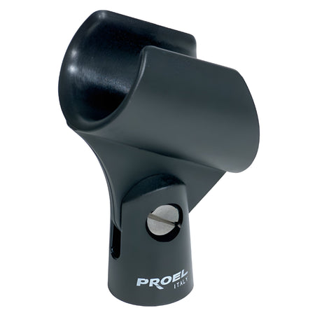 PROEL APM25 - Pinza grande para micrófono en ABS (Diámetro Min - Max: 27 - 31 mm) - Tempo Shop