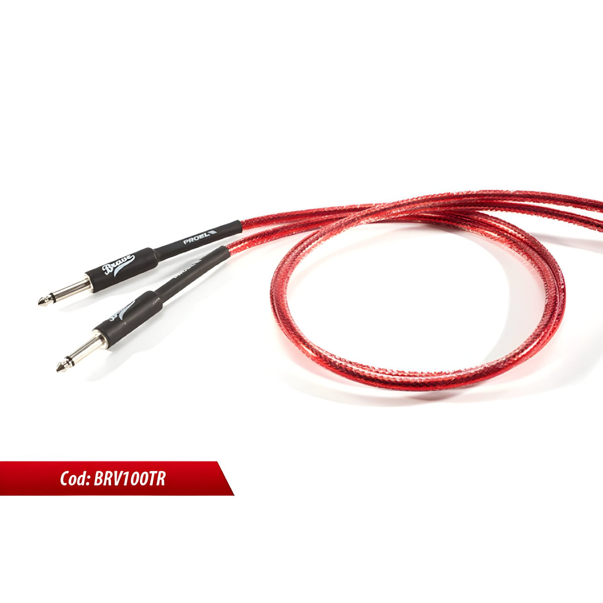 PROEL BRV100LU5TR - Cable de instrumento jack - jack azul 5m - Tempo Shop