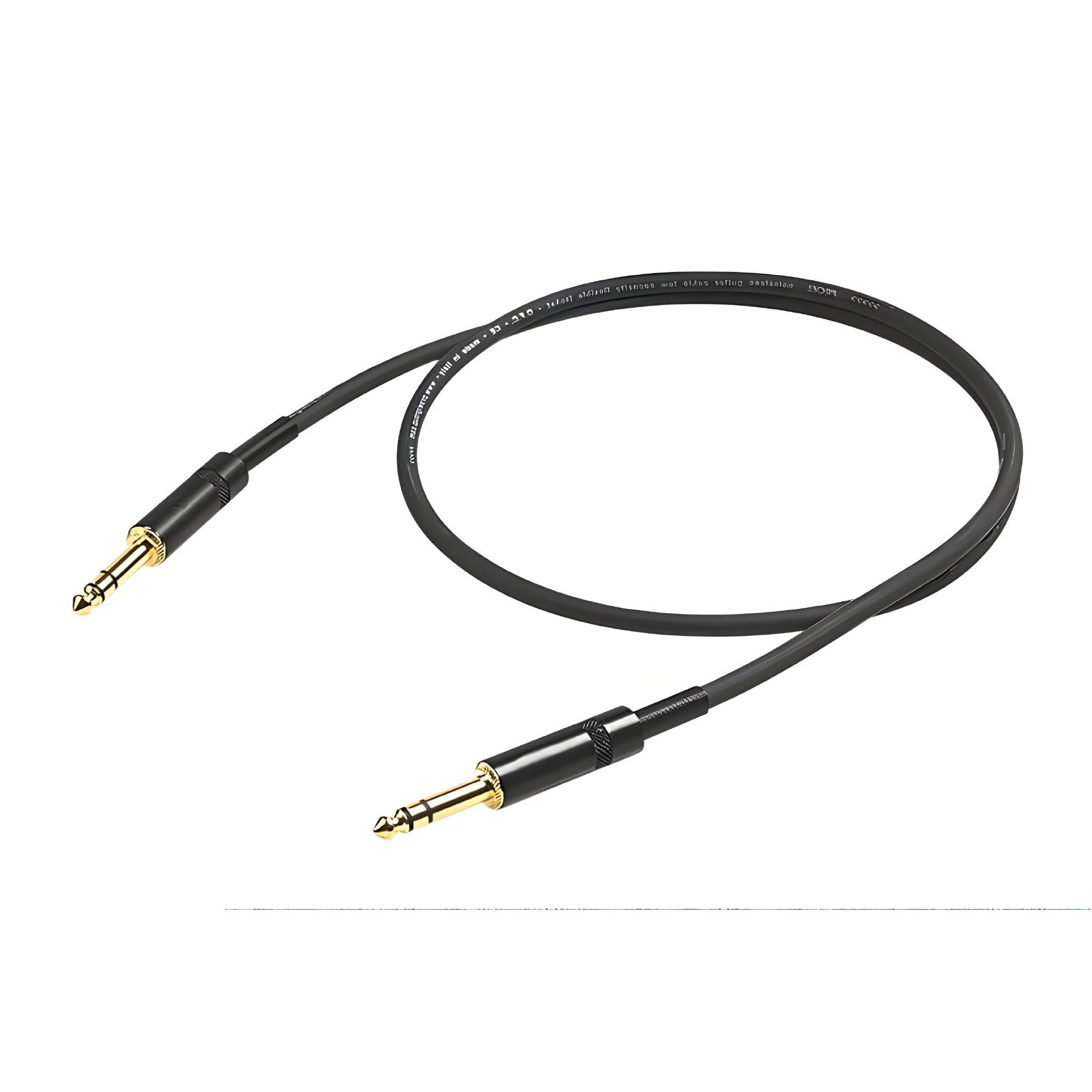 PROEL CHL140LU5 - Cable de instrumento profesional jack estéreo - jack estéreo 5m - Tempo Shop