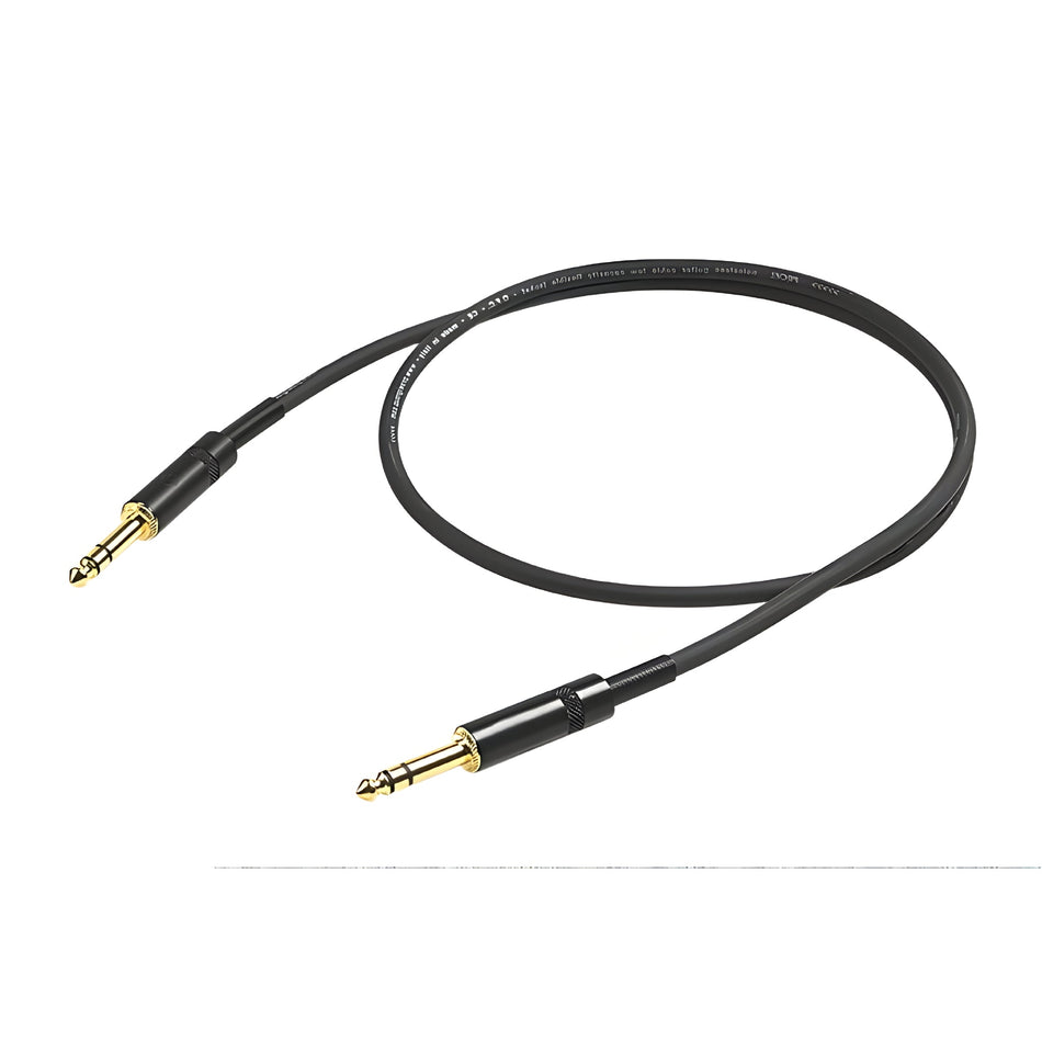 PROEL CHL140LU5 - Cable de instrumento profesional jack estéreo - jack estéreo 5m - Tempo Shop