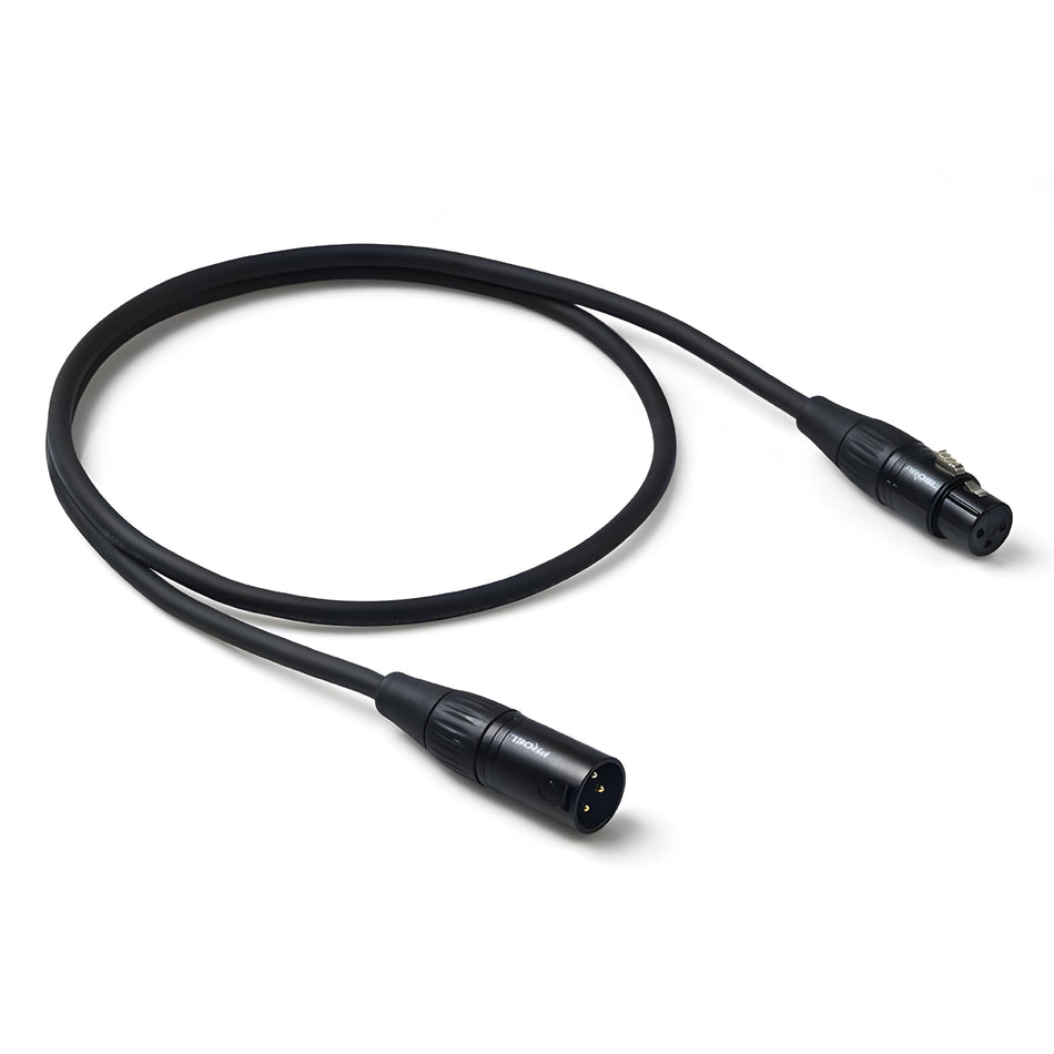 PROEL CHL250LU3 - Cable de micrófono balanceado profesional XLR hembra - XLR macho 3m - Tempo Shop