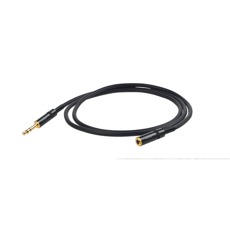 PROEL CHLP190LU3 - Cable de extensión instrumento profesional jack estéreo - jack hembra estéreo 3m - Tempo Shop