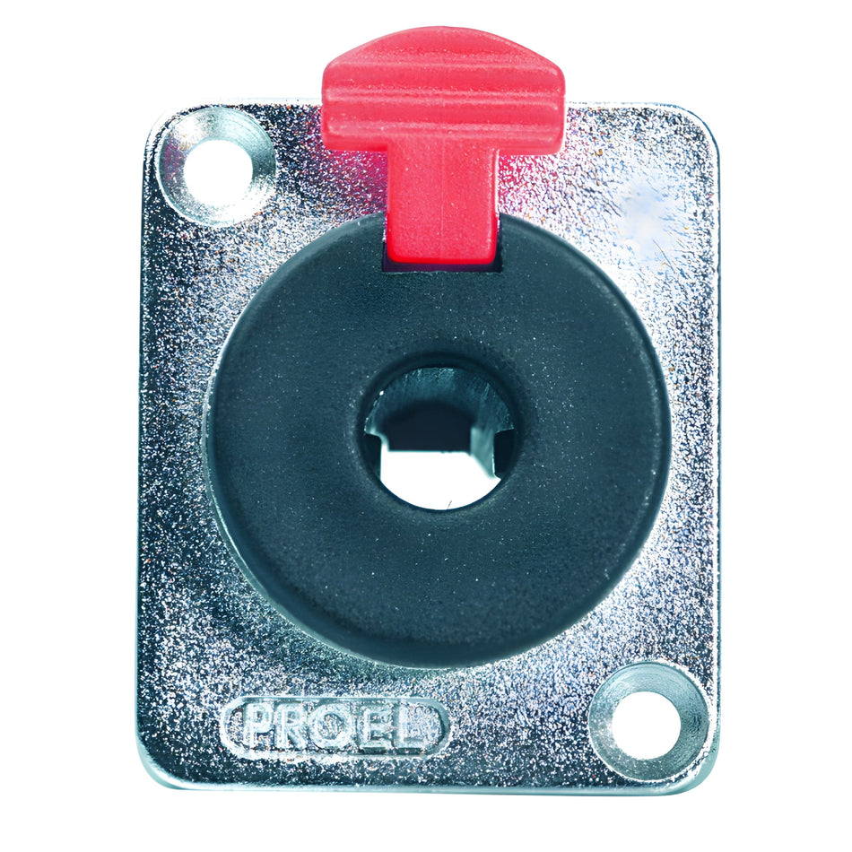 PROEL PP2C - Conector jack hembra para montar en panel.Diámetro 6.3mm - 1/4´ - Tempo Shop