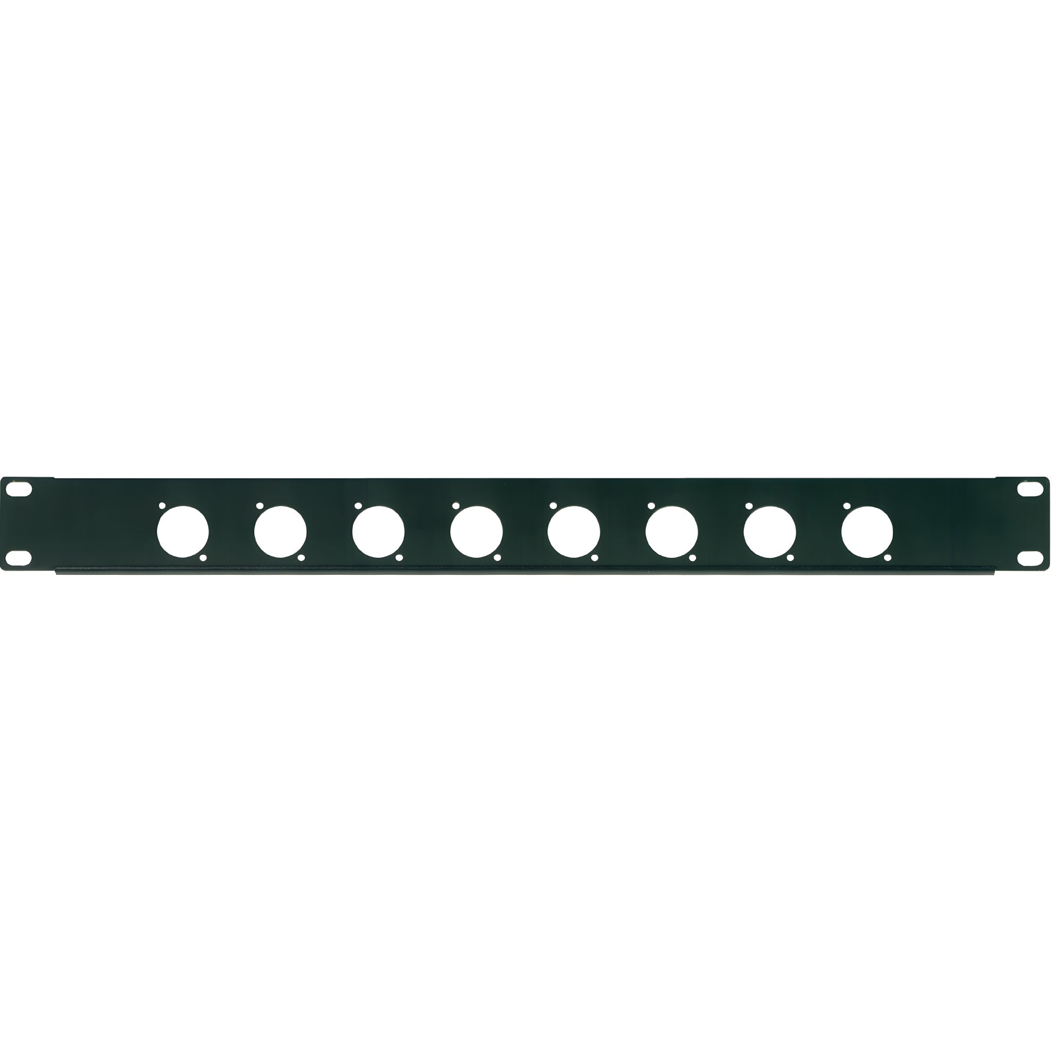 PROEL RK8N - Tapa perforada 1U rack 19'' con 8 perforaciones para conectores de panel XLR/Speakon(tm) (24mm diámetro) - Tempo Shop