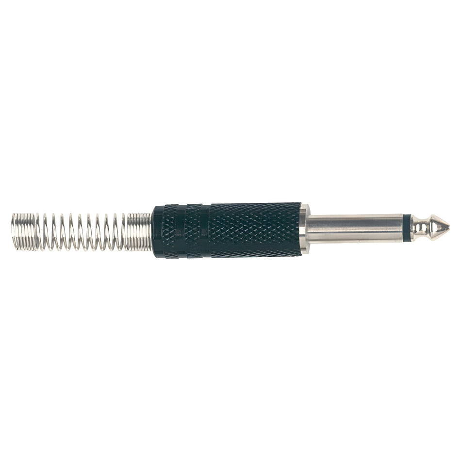PROEL S210BK - Jack macho mono 6.3 mm - 1/4'' con muelle para cable de 7mm - Tempo Shop
