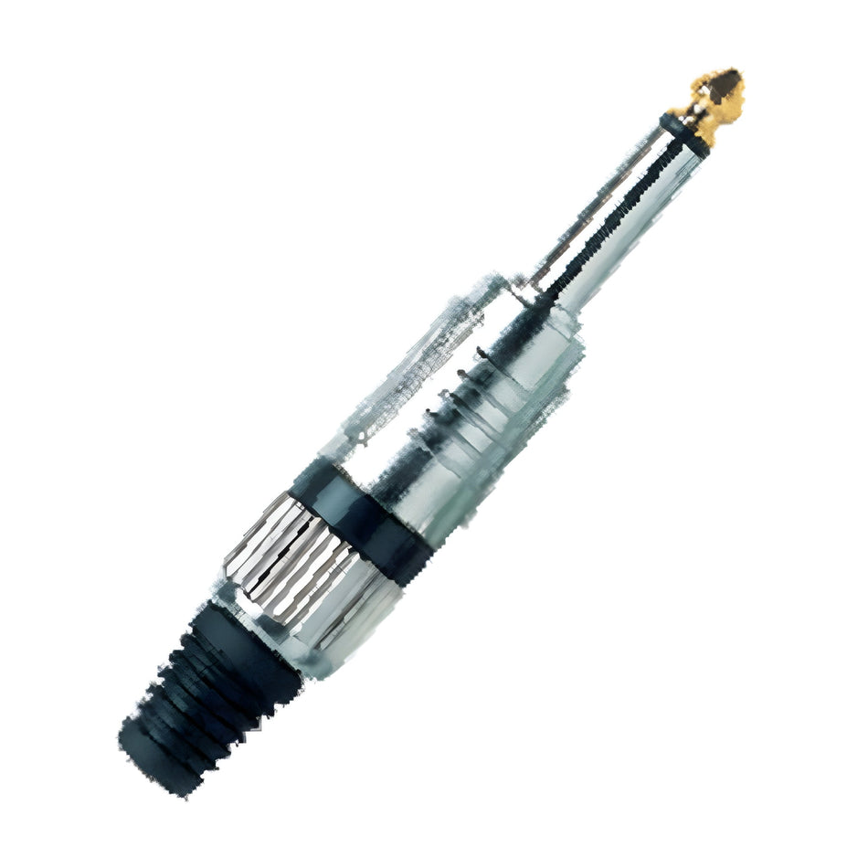 PROEL S2CPROBK - Conector profesional jack mono 1/4 - 6,3mm - Tempo Shop
