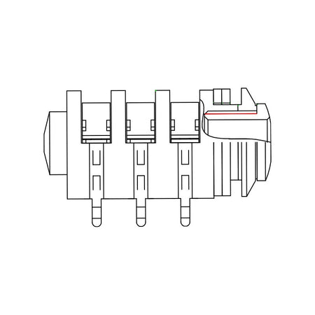REAN NYS2152 - Conector Jack Hembra para PCB