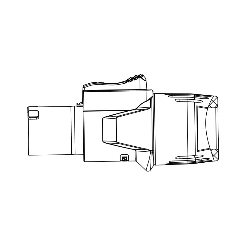 REAN RCAC3I-G-001-L-1 - Conector PowerCON entrada AC azul