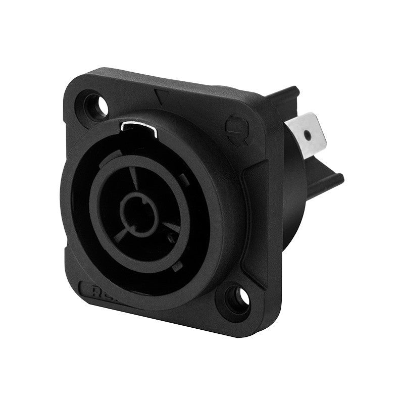 REAN RRAC3F-X-000-1 - Conector Hembra Chasis IP65 20A Negro