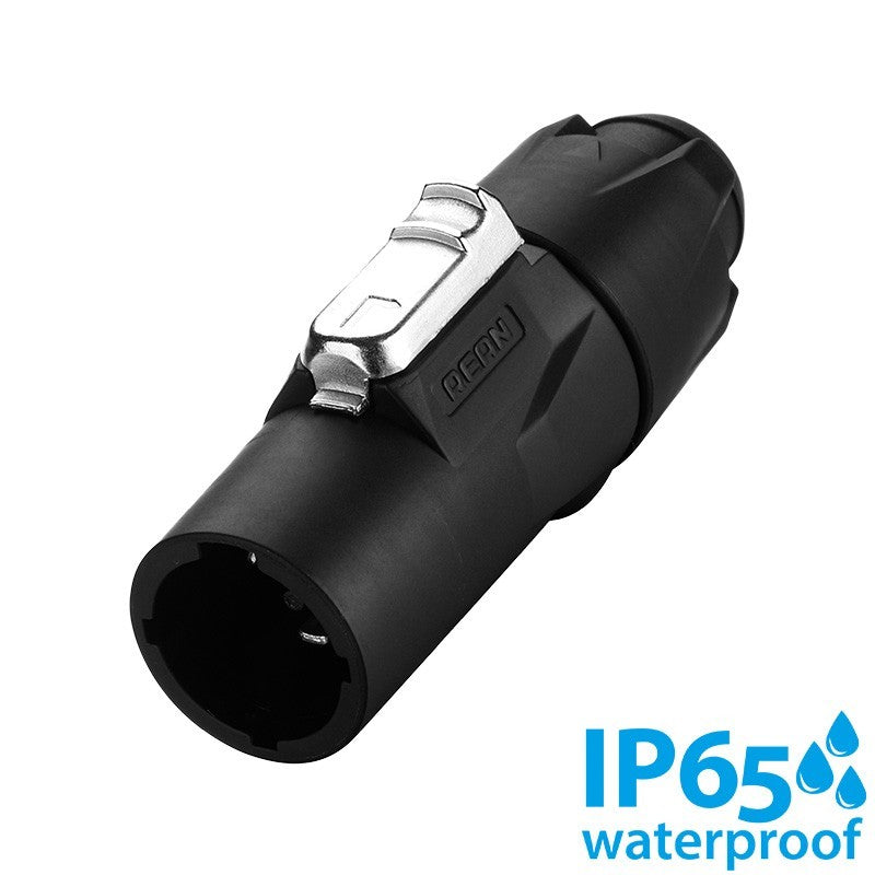 REAN-Neutrik RCAC3M-X-000-1 - Conector PowerCON macho aéreo IP65