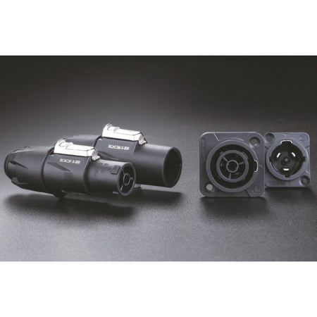 REAN RRAC3M-X-000-1 - Conector PowerCON Macho Chasis IP65 20A