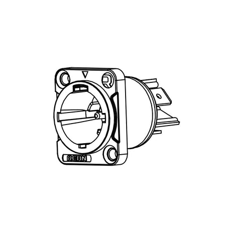 REAN RRAC3M-X-000-1 - Conector PowerCON Macho Chasis IP65 20A