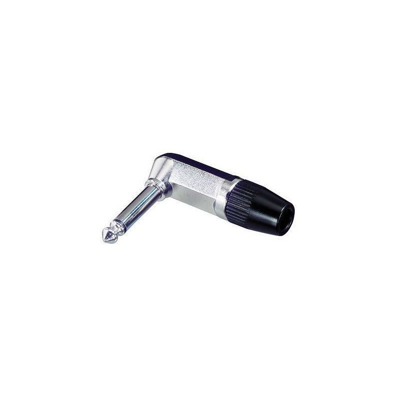 REAN NYS207 - Conector Jack Mono Acodado de 1/4" (6,35 mm) - Tempo Shop