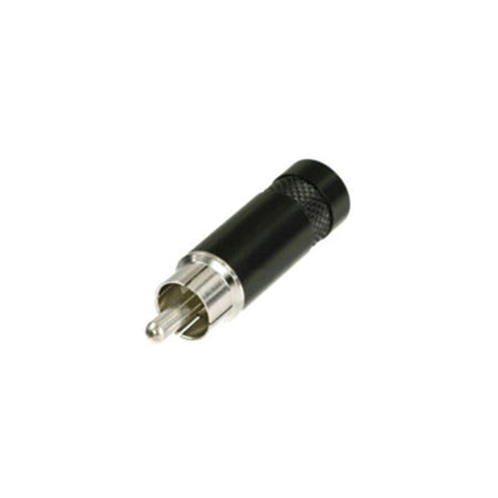 REAN NYS352BG - Conector RCA aéreo negro con contactos dorados - Tempo Shop