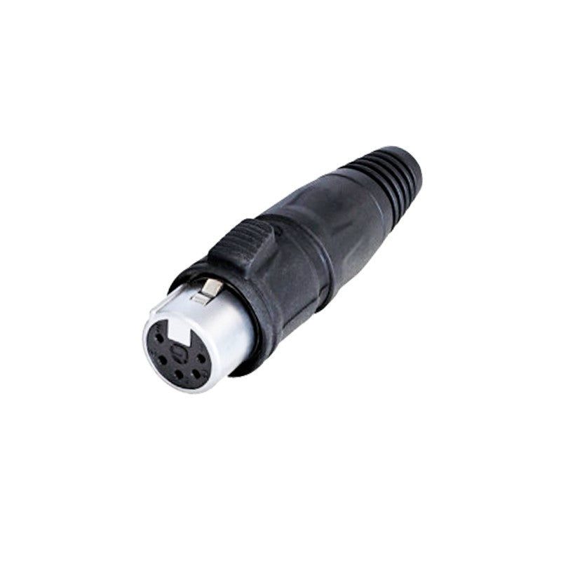 REAN RCX5F-Z-000-1 - Conector XLR 5 Pines Hembra IP65 - Tempo Shop