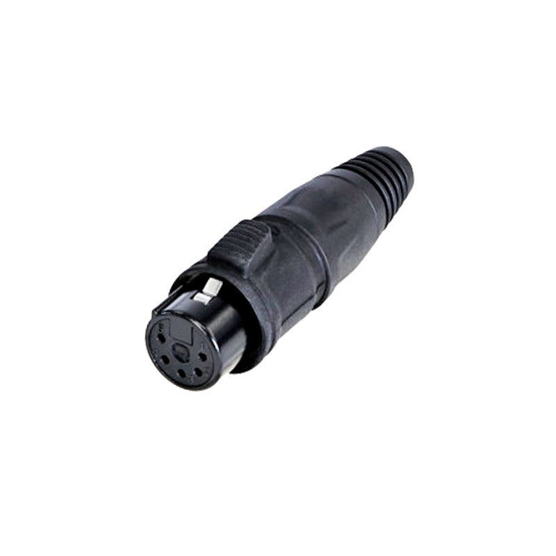 REAN RCX5F-Z-001-1 - Conector XLR Aéreo Hembra de 5 Pines IP65 - Tempo Shop