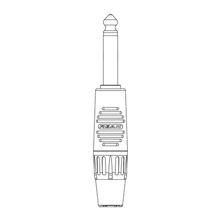 REAN RP2C - Conector Jack Aéreo Mono Plata - Tempo Shop