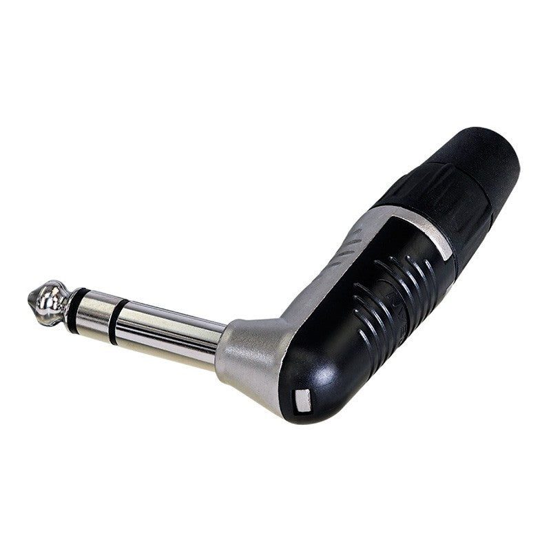 REAN RP3RC - Conector Jack Estéreo Aéreo Plata Recto 1/4 - Tempo Shop