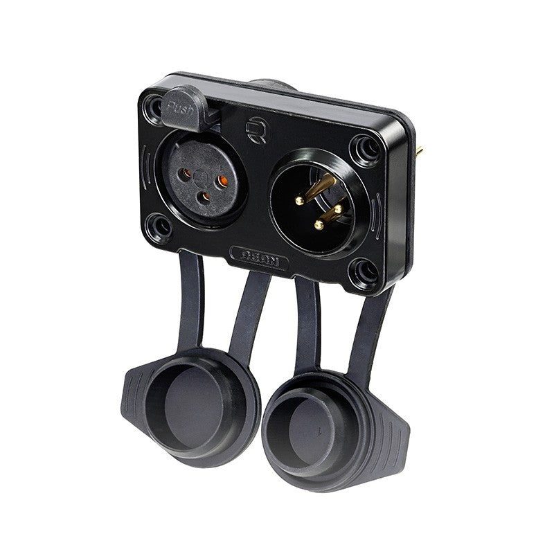 REAN RRX3MF-Z-012 - Conector Combinado XLR Macho/Hembra IP65 - Tempo Shop